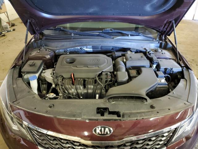 5XXGT4L37KG357986 - 2019 KIA OPTIMA LX BURGUNDY photo 11