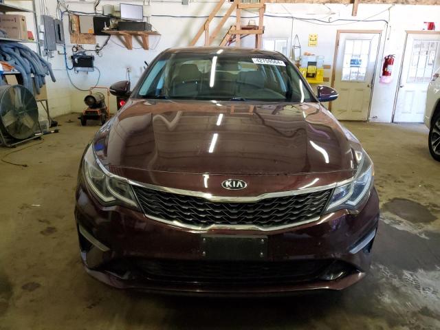 5XXGT4L37KG357986 - 2019 KIA OPTIMA LX BURGUNDY photo 5