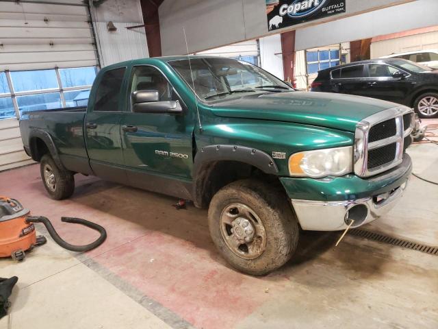 3D7KU28D23G799110 - 2003 DODGE RAM 2500 ST GREEN photo 4