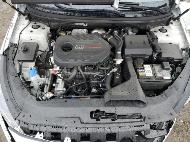 5NPE34AB2KH800146 - 2019 HYUNDAI SONATA LIMITED TURBO WHITE photo 11