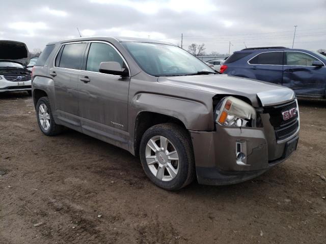 2GKALMEKXC6169066 - 2012 GMC TERRAIN SLE BROWN photo 4