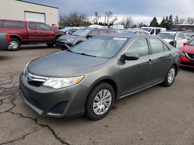 4T4BF1FK1DR294384 - 2013 TOYOTA CAMRY L GRAY photo 1