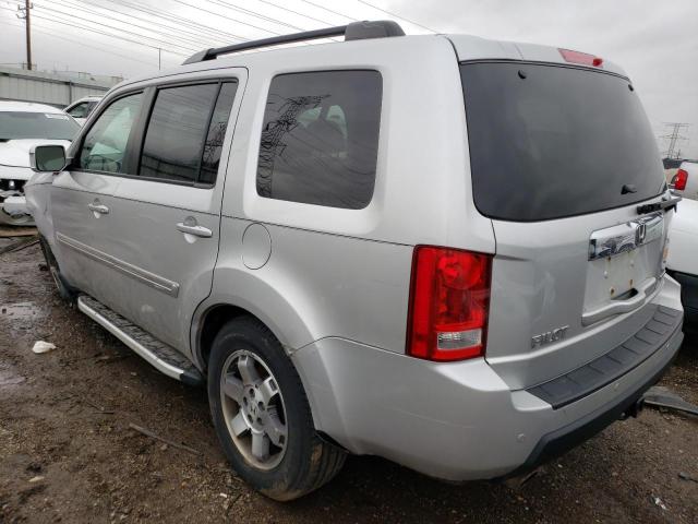 5FNYF38989B010103 - 2009 HONDA PILOT TOURING SILVER photo 2