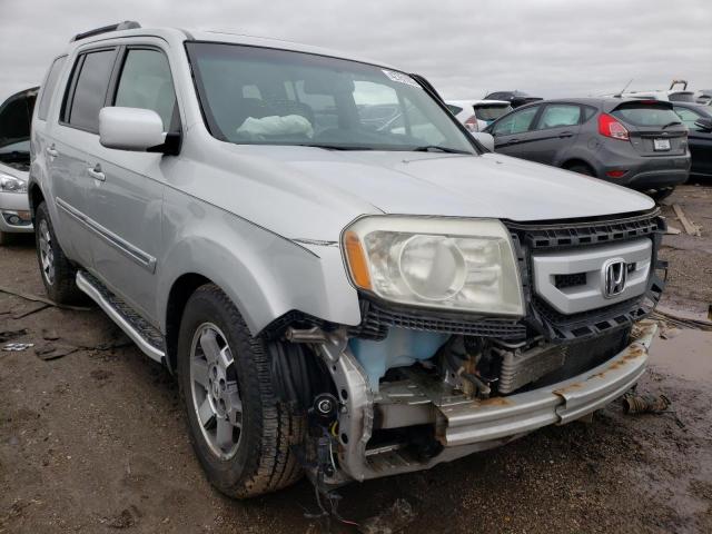 5FNYF38989B010103 - 2009 HONDA PILOT TOURING SILVER photo 4