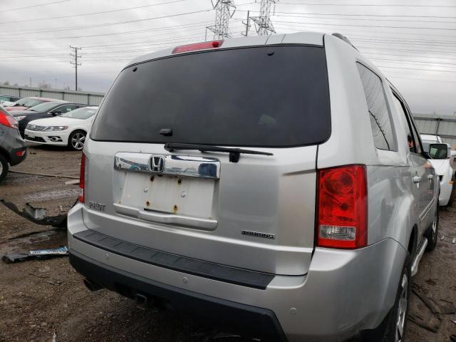 5FNYF38989B010103 - 2009 HONDA PILOT TOURING SILVER photo 6