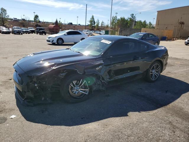 1FA6P8CF4H5264427 - 2017 FORD MUSTANG GT BLACK photo 1