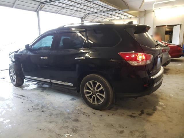 5N1AR2MN5EC651850 - 2014 NISSAN PATHFINDER S BLACK photo 2