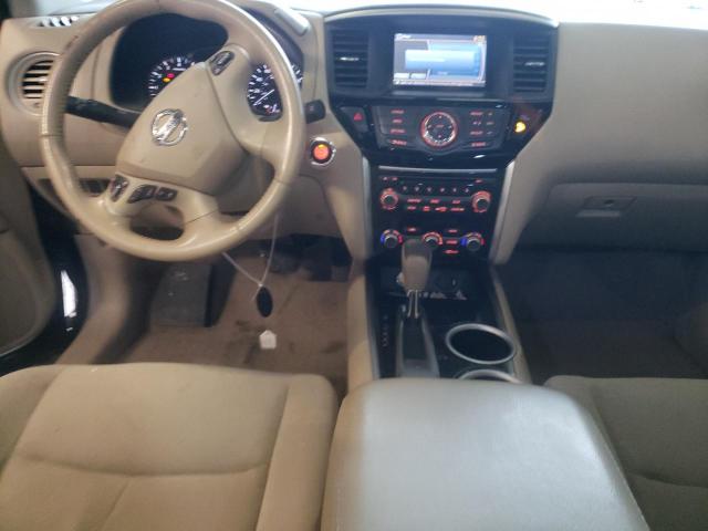 5N1AR2MN5EC651850 - 2014 NISSAN PATHFINDER S BLACK photo 8