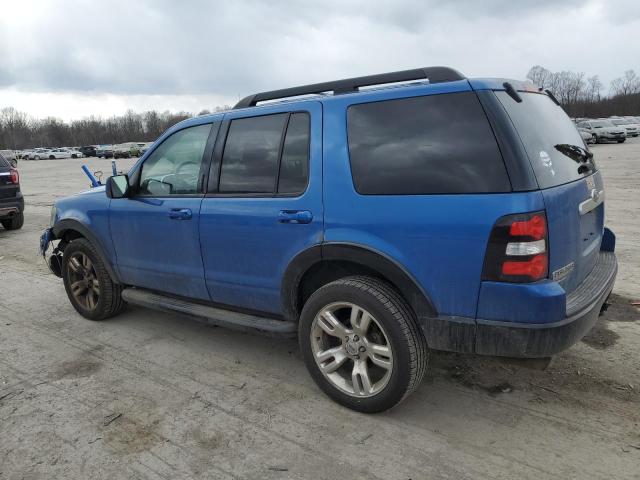 1FMEU8DEXAUB06637 - 2010 FORD EXPLORER XLT BLUE photo 2