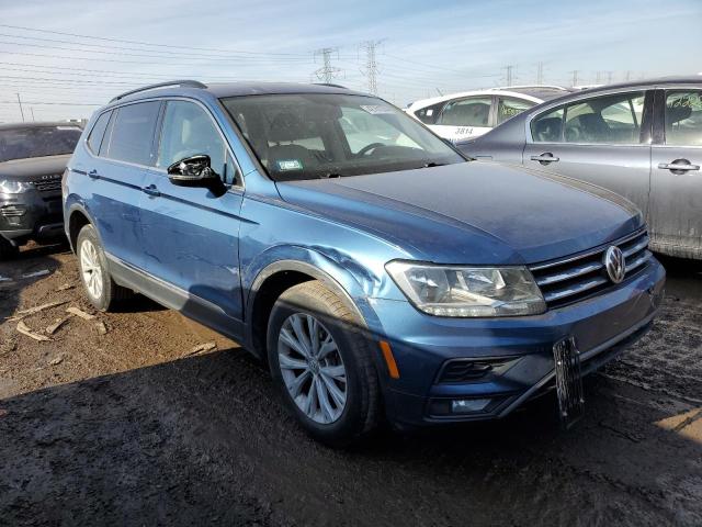 3VV2B7AX3JM035400 - 2018 VOLKSWAGEN TIGUAN SE BLUE photo 4