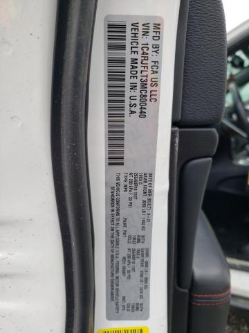 1C4RJFLT3MC800440 - 2021 JEEP GRAND CHER TRAILHAWK თეთრი ფოტო 14