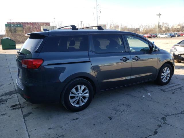 KNDMB5C18H6244145 - 2017 KIA SEDONA LX GRAY photo 3