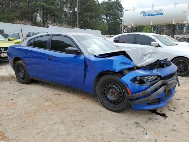 2C3CDXKTXHH649995 - 2017 DODGE CHARGER POLICE BLUE photo 4