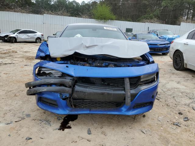 2C3CDXKTXHH649995 - 2017 DODGE CHARGER POLICE BLUE photo 5