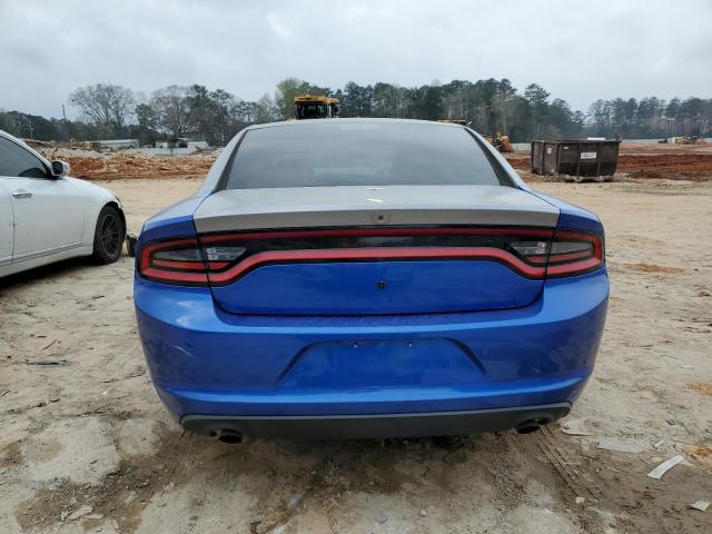 2C3CDXKTXHH649995 - 2017 DODGE CHARGER POLICE BLUE photo 6