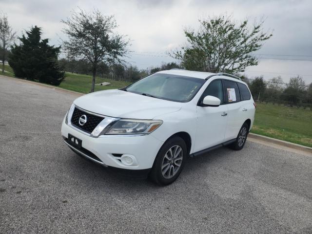 5N1AR2MN3DC683436 - 2013 NISSAN PATHFINDER S WHITE photo 2