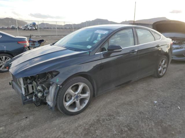 3FA6P0H96GR307701 - 2016 FORD FUSION SE BLACK photo 1