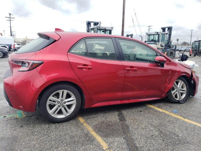 JTND4MBE8N3164507 - 2022 TOYOTA COROLLA SE RED photo 3