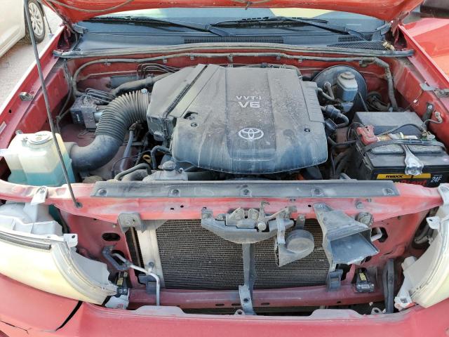 3TMJU62NX8M054497 - 2008 TOYOTA TACOMA DOUBLE CAB PRERUNNER RED photo 11