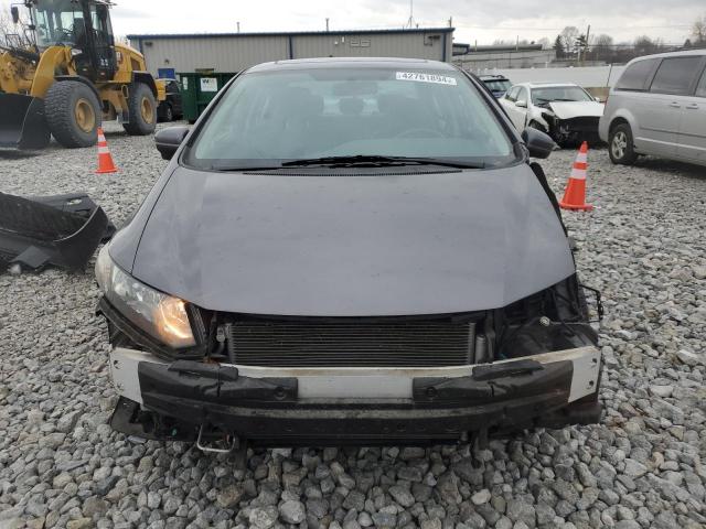19XFB2F99FE063555 - 2015 HONDA CIVIC EXL ნაცრისფერი ფოტო 5