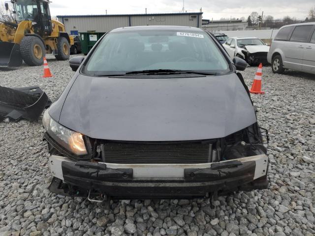 19XFB2F99FE063555 - 2015 HONDA CIVIC EXL GRAY photo 5