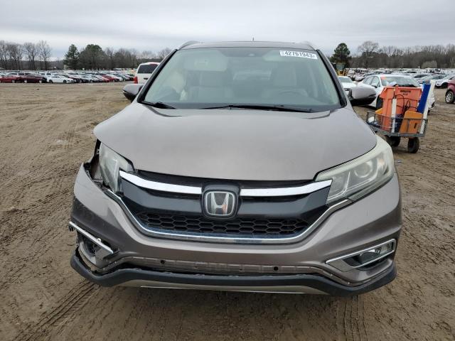 5J6RM3H97FL022210 - 2015 HONDA CR-V TOURING GRAY photo 5