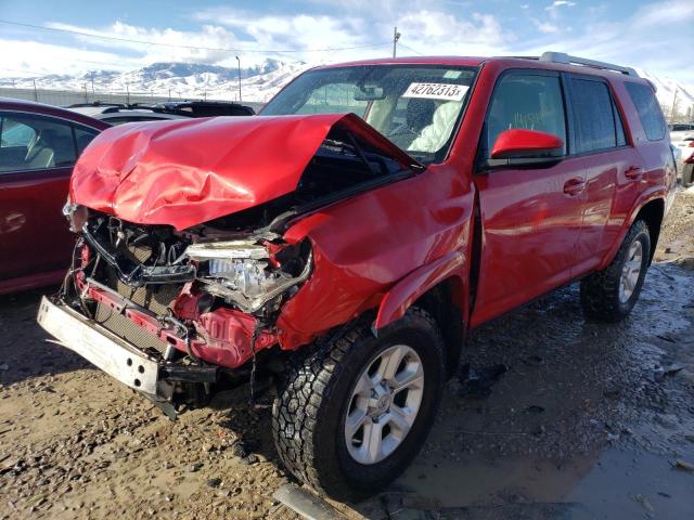 JTEBU5JRXG5313346 - 2016 TOYOTA 4RUNNER SR5/SR5 PREMIUM 红色 照片 1