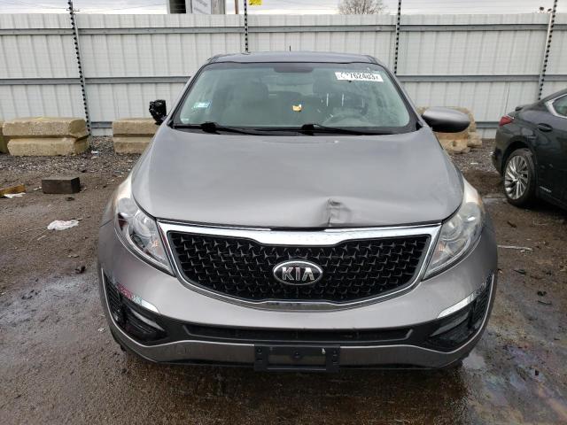 KNDPBCACXF7790233 - 2015 KIA SPORTAGE L SILVER photo 5