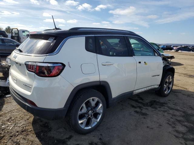 3C4NJDCBXJT130864 - 2018 JEEP COMPASS LIMITED WHITE photo 3