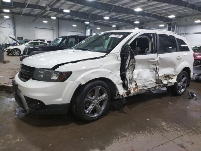 3C4PDDGG0GT248114 - 2016 DODGE JOURNEY CROSSROAD WHITE photo 1