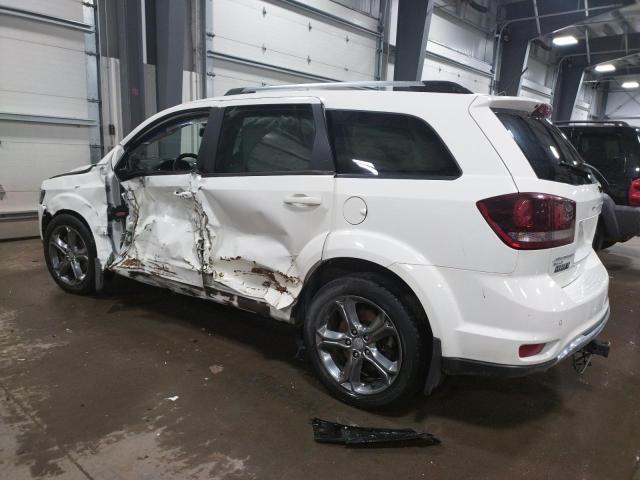 3C4PDDGG0GT248114 - 2016 DODGE JOURNEY CROSSROAD WHITE photo 2