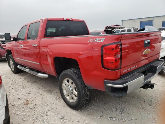 1GC1KWEGXFF102693 - 2015 CHEVROLET silverado K2500 HEAVY DUTY LTZ RED photo 2