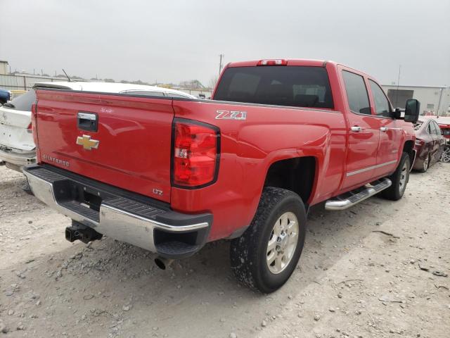 1GC1KWEGXFF102693 - 2015 CHEVROLET silverado K2500 HEAVY DUTY LTZ RED photo 3