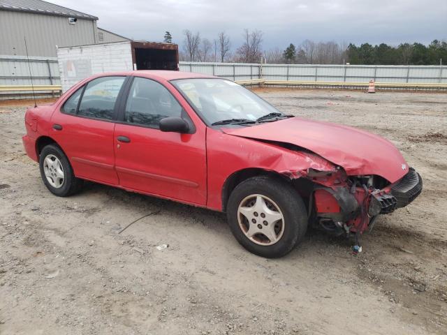 1G1JC524917293035 - 2001 CHEVROLET CAVALIER BASE RED photo 4