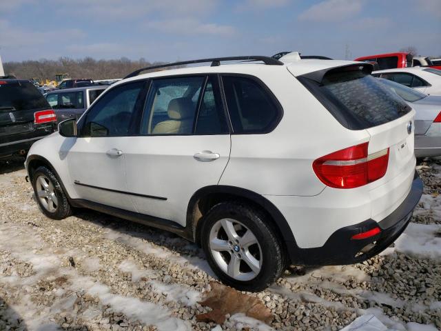 5UXFE435X7L017793 - 2007 BMW X5 3.0I WHITE photo 2