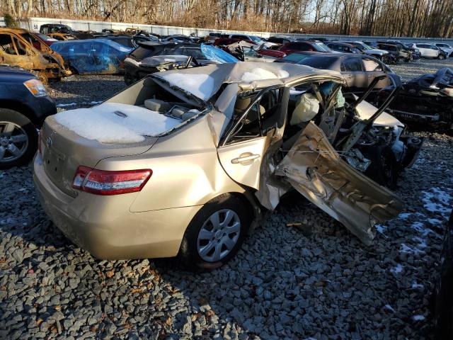 4T1BF3EK9BU136671 - 2011 TOYOTA CAMRY BASE GOLD photo 3