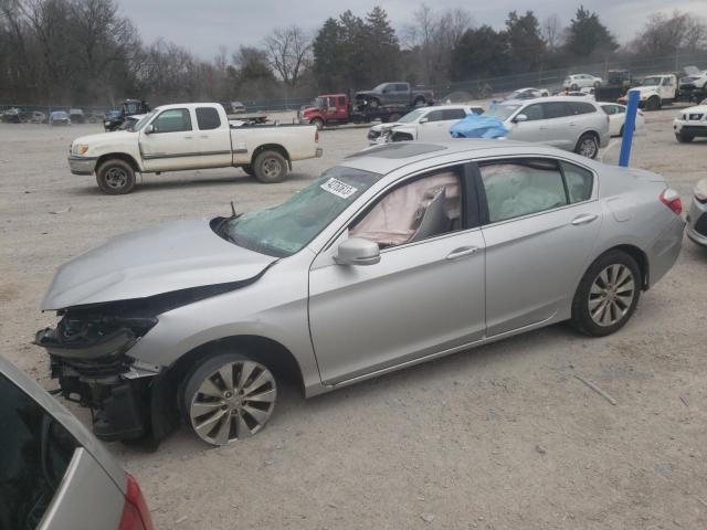 1HGCR3F83DA028443 - 2013 HONDA ACCORD EXL SILVER photo 1