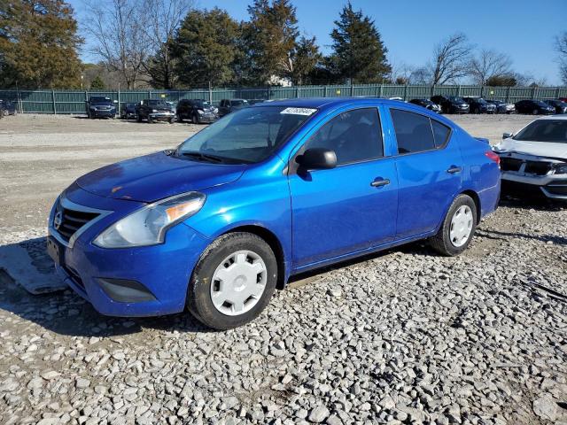 3N1CN7AP6FL942331 - 2015 NISSAN VERSA S BLUE photo 1