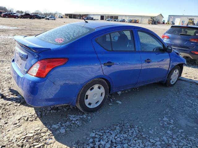 3N1CN7AP6FL942331 - 2015 NISSAN VERSA S BLUE photo 3