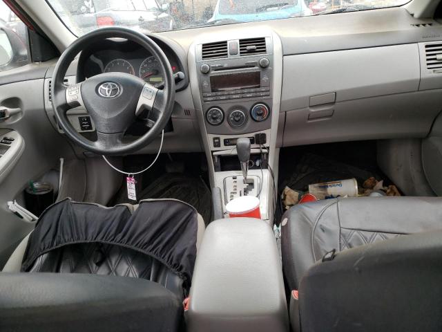 2T1BU4EE1BC557243 - 2011 TOYOTA COROLLA BASE RED photo 8