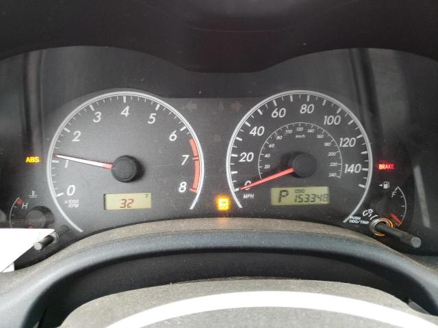 2T1BU4EE1BC557243 - 2011 TOYOTA COROLLA BASE RED photo 9