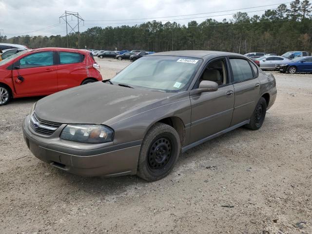 2G1WF52E229277877 - 2002 CHEVROLET IMPALA BROWN photo 1