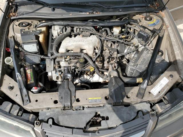 2G1WF52E229277877 - 2002 CHEVROLET IMPALA BROWN photo 11