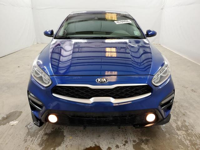 3KPF24ADXLE182279 - 2020 KIA FORTE FE BLUE photo 5