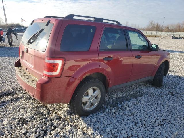 1FMCU9D74BKB29407 - 2011 FORD ESCAPE XLT RED photo 3