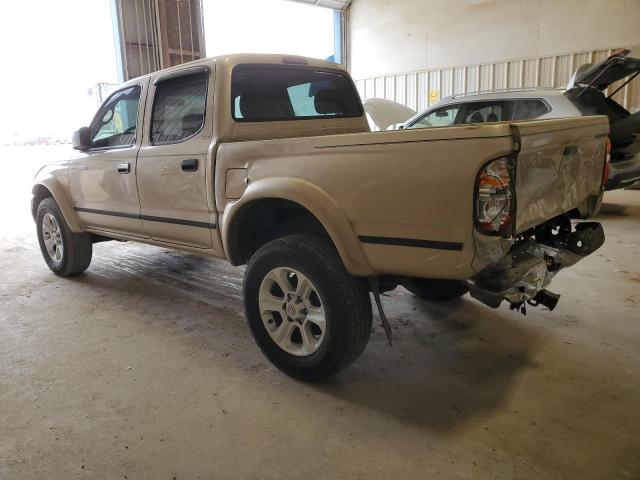 5TEGN92N83Z177901 - 2003 TOYOTA TACOMA DOUBLE CAB PRERUNNER GOLD photo 2