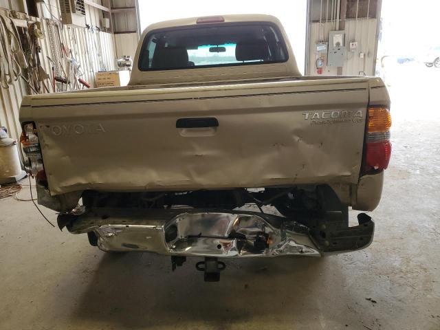 5TEGN92N83Z177901 - 2003 TOYOTA TACOMA DOUBLE CAB PRERUNNER GOLD photo 6