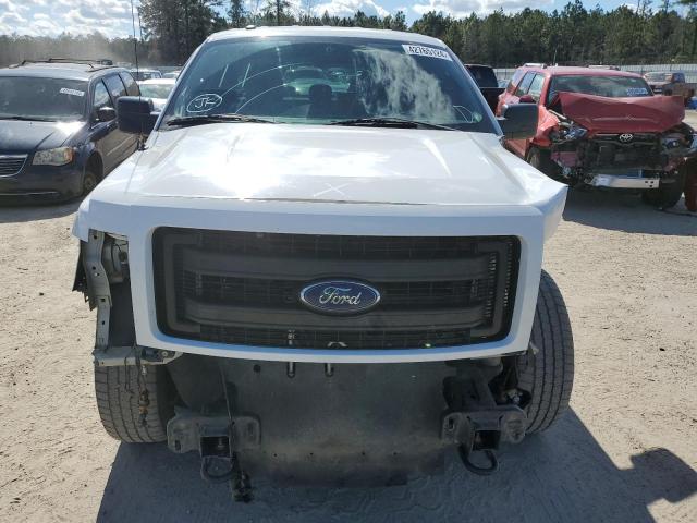 1FTFX1EF7DFD30374 - 2013 FORD F150 SUPER CAB WHITE photo 5