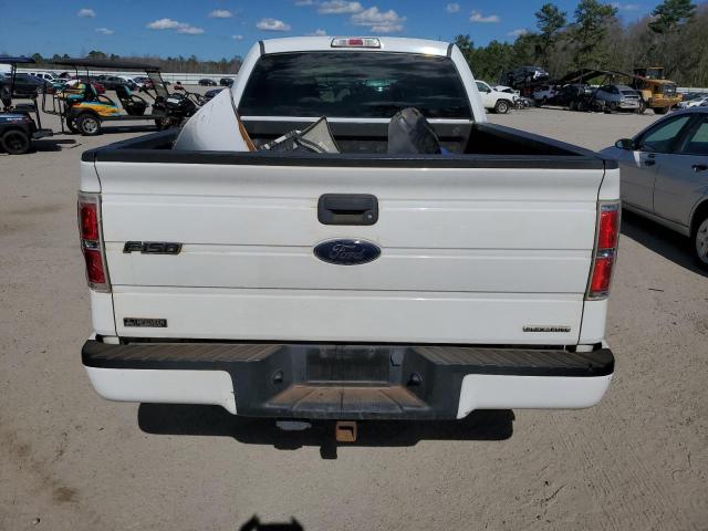 1FTFX1EF7DFD30374 - 2013 FORD F150 SUPER CAB WHITE photo 6