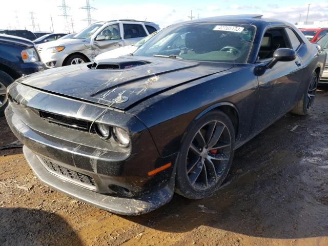 2C3CDZFJ4GH345600 - 2016 DODGE CHALLENGER R/T SCAT PACK BLACK photo 1